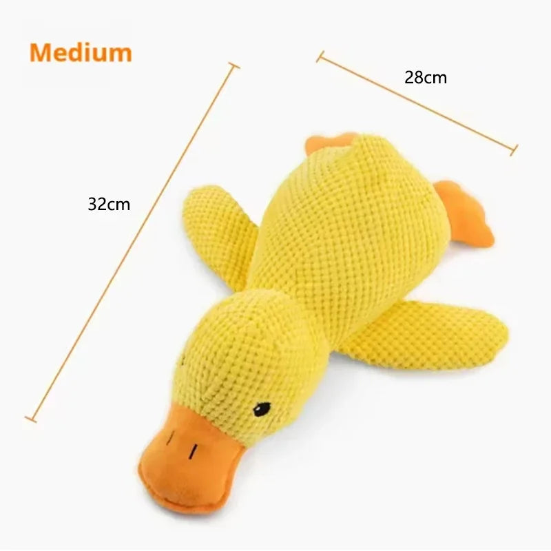 Peluche Canard à Câliner pour Chien