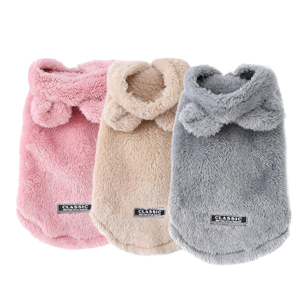 Sweat à Capuche Polaire pour Chien et Chat