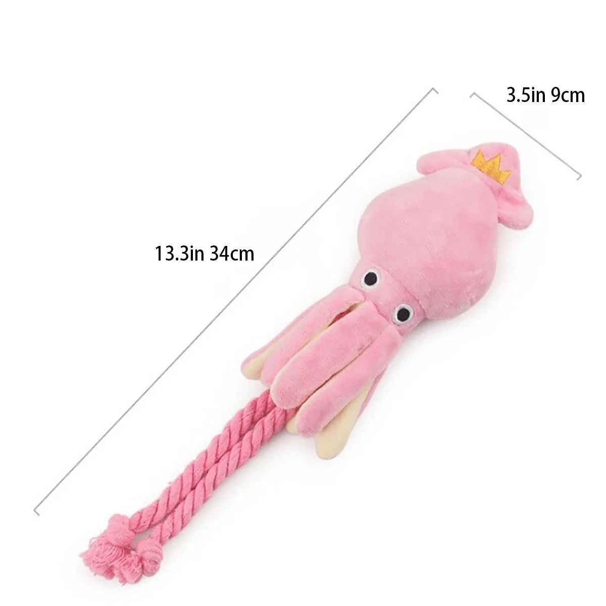 Pieuvre en Peluche à Cordes