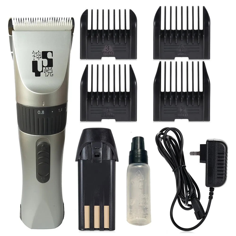 Kit de tondeuse électrique de toilettage pour chien et chat