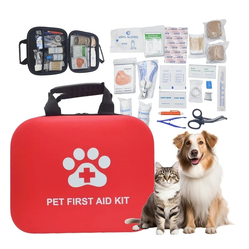 Kit de premiers secours pour chien, chat et petits animaux