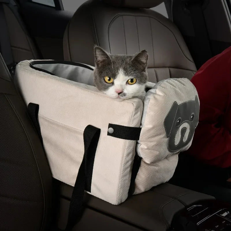 Sac à dos et siège auto 2 en 1 pour chien